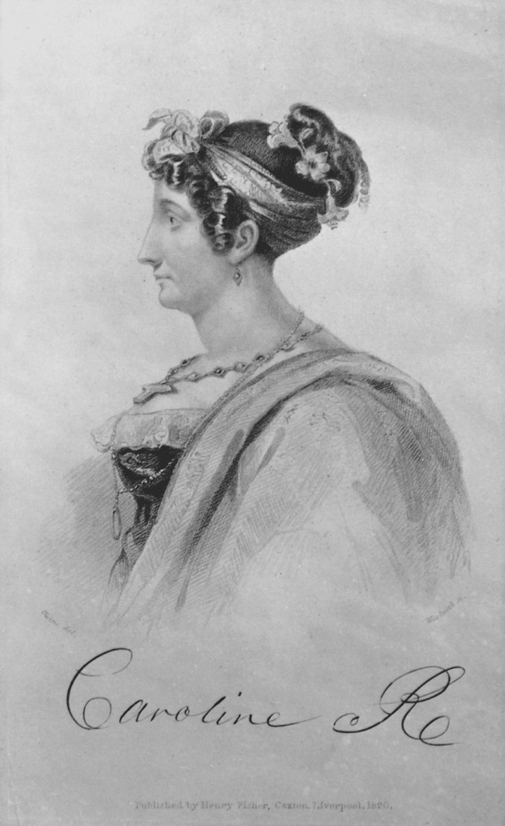 Image of Caroline of Brunswick (1768-1821) Consort of George IV