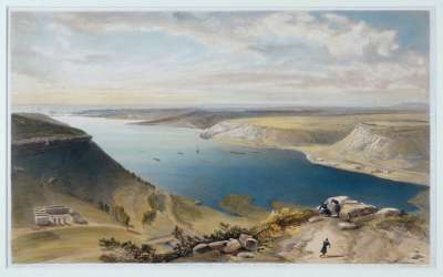 Image of The North Side of the Harbour of Sebastopol.  From the top of the Harbour, 22 June 1855