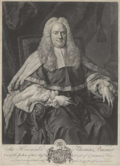 Image of Sir Thomas Burnet (1694-1753) judge