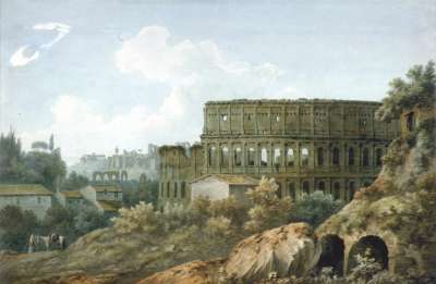 Image of View of the Colosseum, Rome