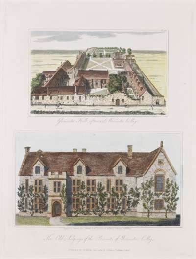 Image of Gloucester Hall, afterwards Worcester College / The Old Lodgings of the Provosts of Worcester College