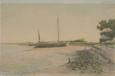 Image of Thames Barge “The Guy Fawkes” at Orford, No.2