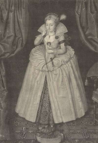 Image of Portrait of a Young Woman said to be Elizabeth I (1533-1603)