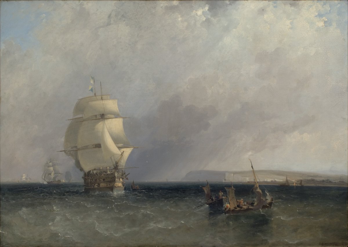 Image of Seascape: Off the Straits of Dover