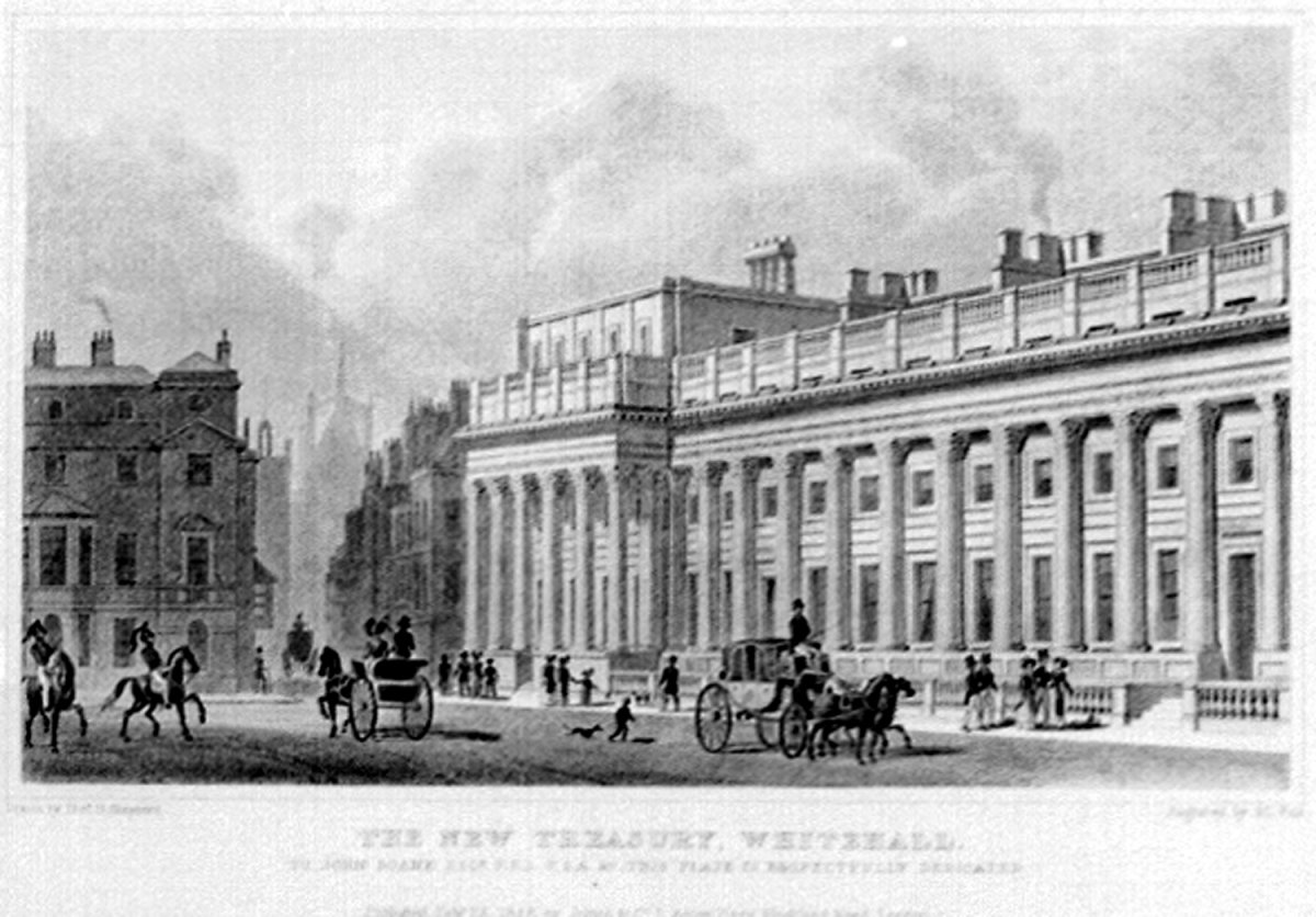 Image of The New Treasury, Whitehall