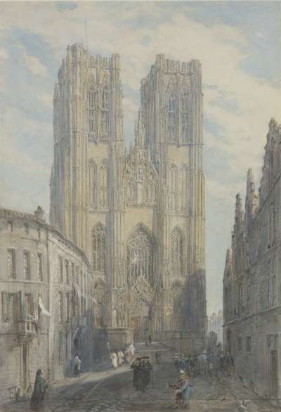 Image of St. Gudule’s at Brussels