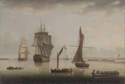 Image of Shipping in Portsmouth Harbour