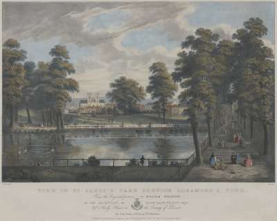 Image of View of St. James’s Park Shewing Rosamond’s Pond