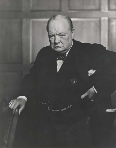 Image of Sir Winston Leonard Spencer Churchill (1874-1965) Prime Minister