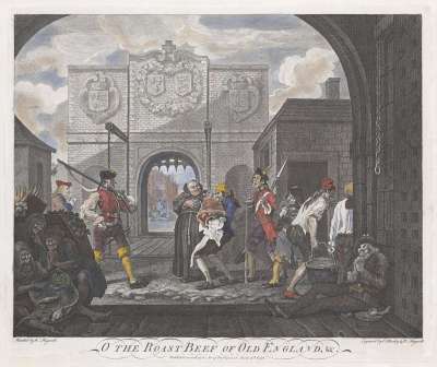 Image of O the Roast Beef of Old England (The Gate of Calais)