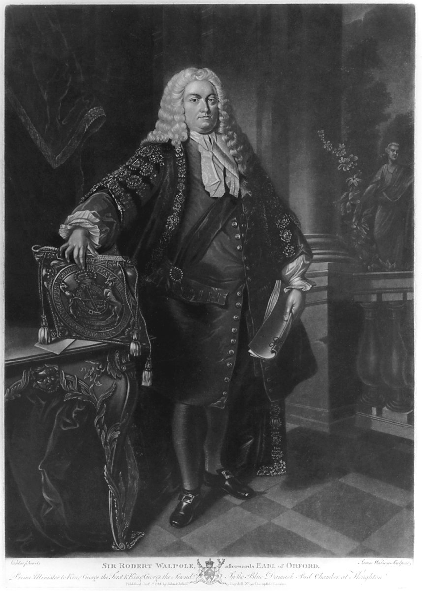 Image of Robert Walpole, 1st Earl of Orford (1676-1745)