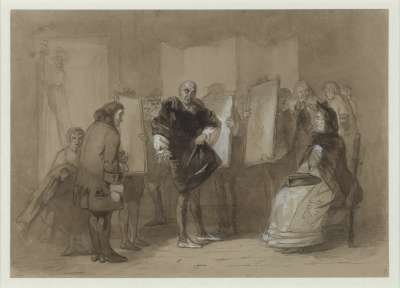 Image of The Relapse: Lord Foppington and his Tailor (Act 2, Scene 1)