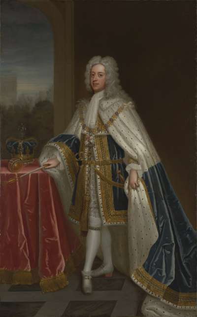 Image of King George II (1683-1760) Reigned 1727-60
