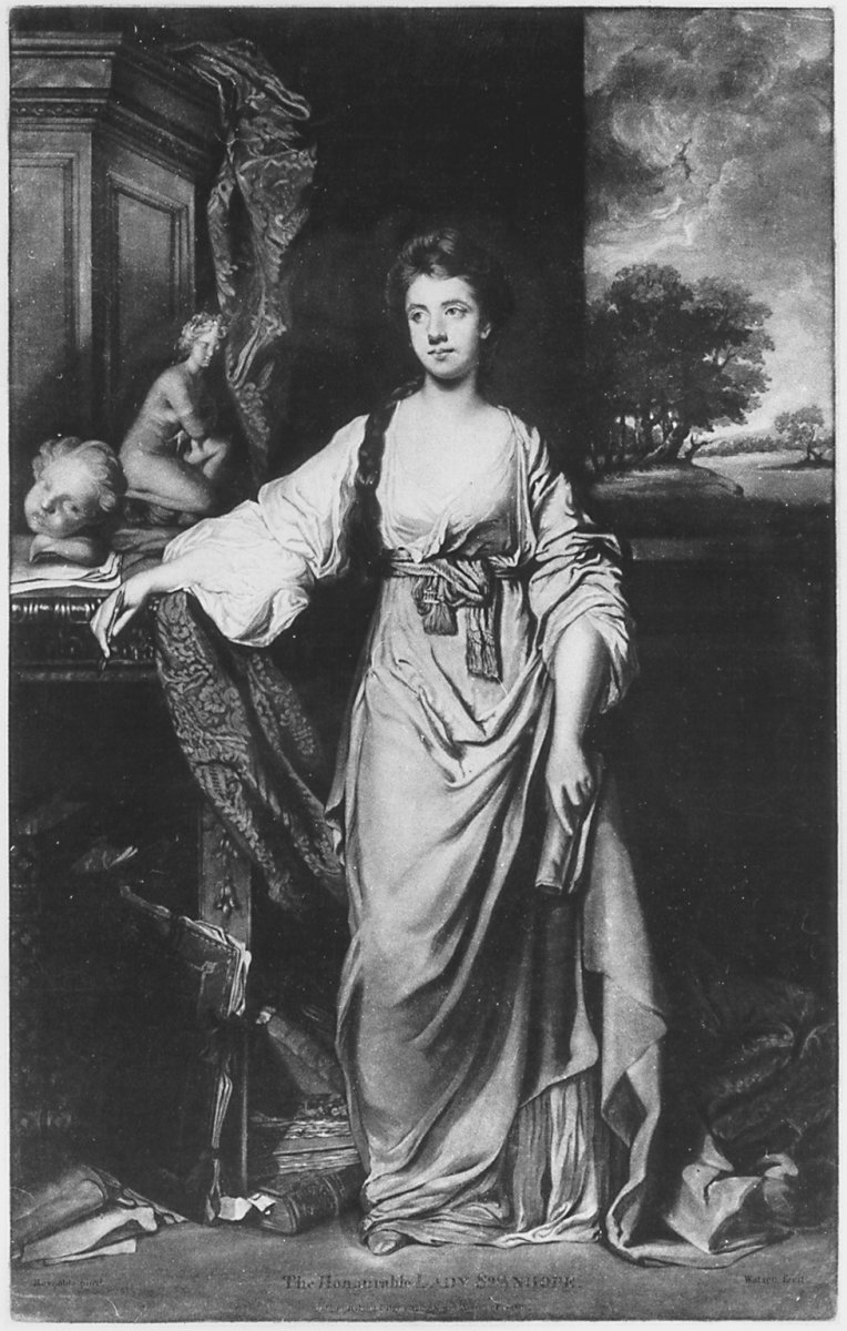Image of Anne Hussey Stanhope (née Delaval, later Morris), Lady Stanhope (1737-1812)