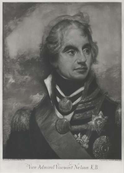 Image of Horatio Nelson, 1st Viscount Nelson (1758-1805) Vice Admiral & Victor of Trafalgar