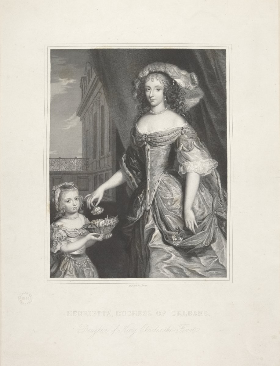 Image of Henrietta Anne, Duchess of Orleans (1644-70) Daughter of King Charles I