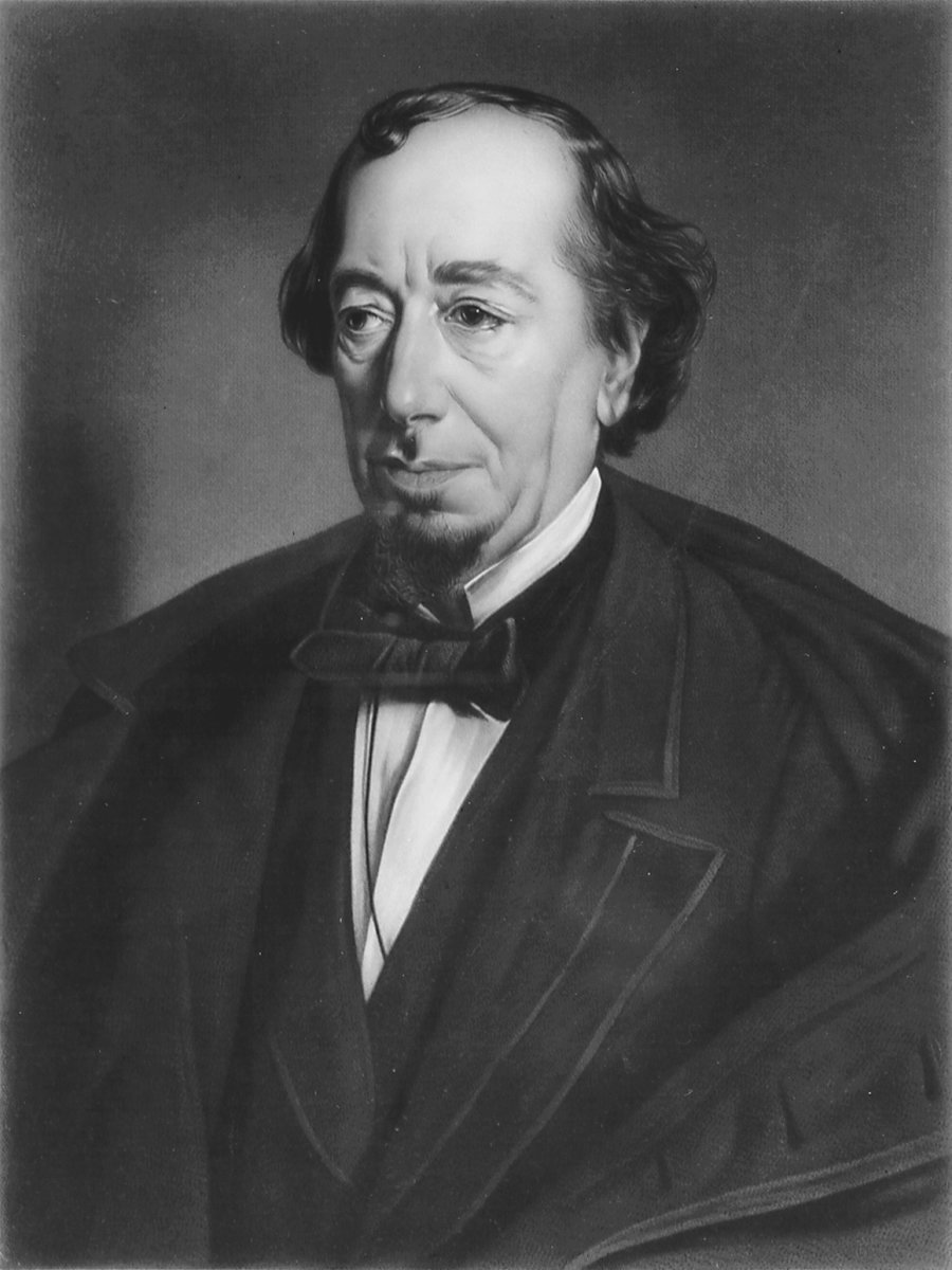 Image of Benjamin Disraeli, Earl of Beaconsfield (1804-1881) Chancellor of the Exchequer; Prime Minister