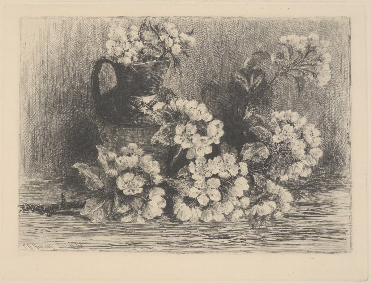 Image of Flowers in a Jug