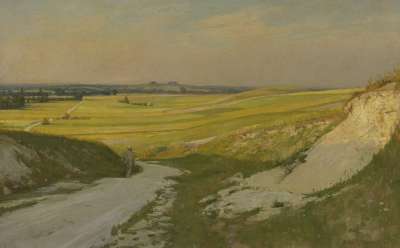 Image of The Road to Wittenham Clumps near Oxford