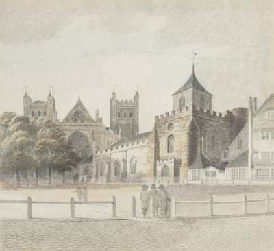 Image of Exeter Cathedral and Cathedral Yard