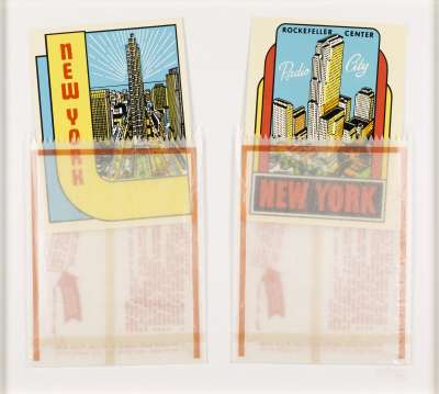 Image of New York Decals: New York; Rockefeller Center