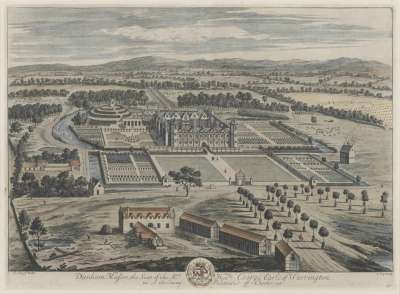 Image of Dunham Massie, the Seat of the Rt. Hon. George Earl of Warrington in the County Palatine of Chester