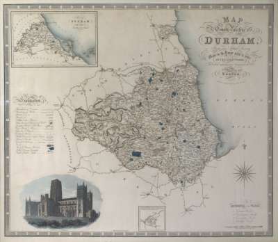 Image of Map of the County Palatine of Durham