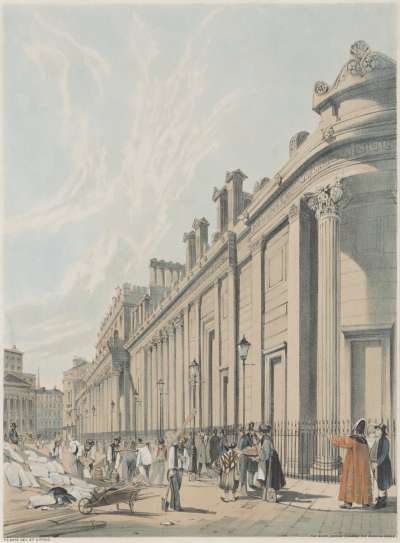 Image of The Bank Looking Towards the Mansion House