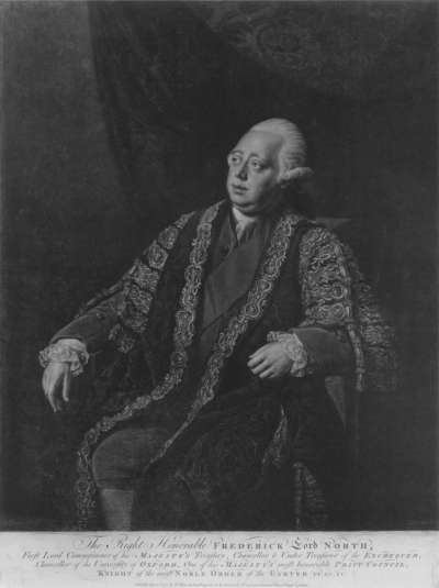 Image of Frederick North, 2nd Earl of Guilford (1732-92)