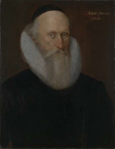 Image of Man in a Skull Cap Aged 59 in 1608