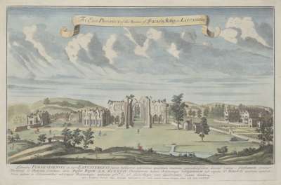 Image of The East Prospect of the Ruins of Furness Abbey in Lancashire