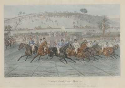 Image of Leamington Grand Steeple Chase, 1837 [Plate 1]