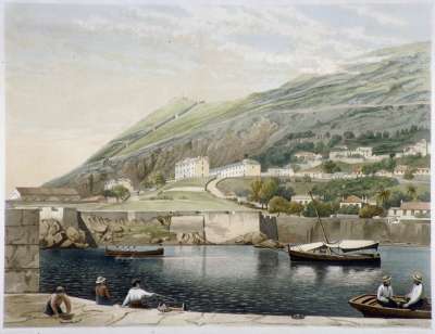 Image of The South Barracks from Rosia Bay, Gibraltar