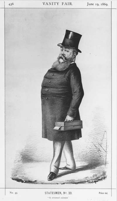 Image of Hugh Culling Eardley Childers (1827-1896) politician; Chancellor of the Exchequer