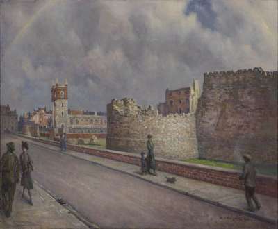 Image of London Wall and St. Giles Cripplegate