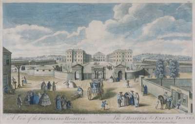 Image of A View of the Foundling Hospital