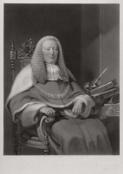 Image of Sir Alexander James Edmund Cockburn, 12th Baronet (1802-1880) Chief Justice of the King’s Bench