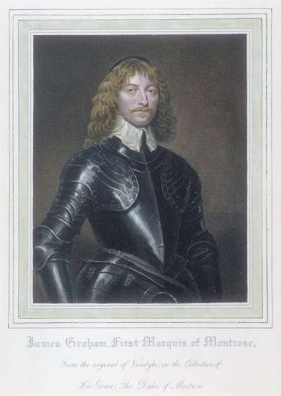 Image of James Graham, 1st Marquess of Montrose (1612-1650) royalist army officer