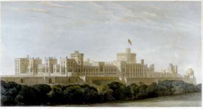 Image of East and North Sides of Windsor Castle, as repaired, altered and improved in the Reigns of King George IV, King William IV and Queen Victoria