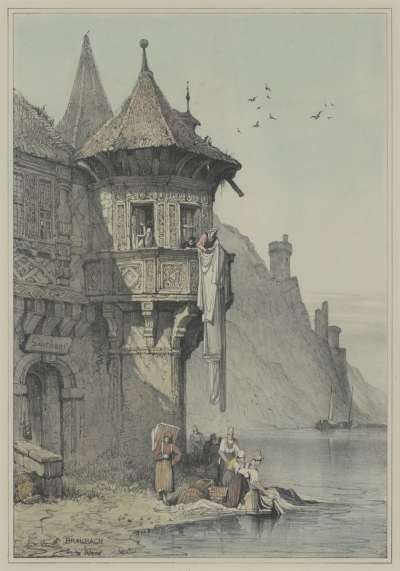 Image of At Braubach on the Rhine