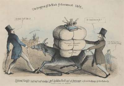 Image of The Progress of the State and Government, 1842