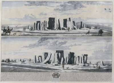Image of A Prospect of Stonehenge from the West / A Prospect of Stonehenge from the South