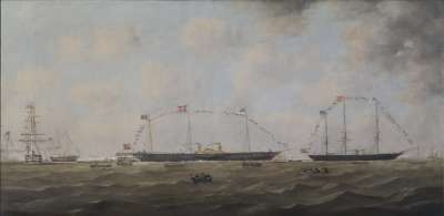 Image of The Arrival of Princess Alexandra at Margate, 6 March 1863