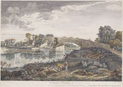 Image of Catarick Bridge upon the River Swale in the North Riding of the County of York