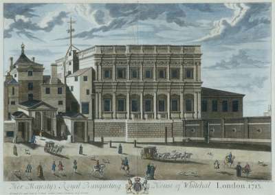 Image of Her Majesty’s Royal Banqueting House of Whitehal, London, 1713