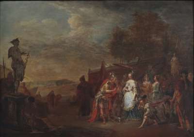 Image of Alexander & the Queen of the Amazons, Thalestris