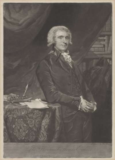 Image of Thomas Erskine, 1st Baron Erskine (1750-1823) Lord Chancellor
