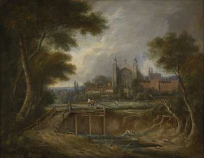 Image of View of Eton College Chapel