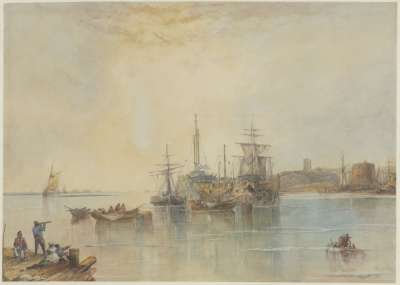 Image of On the River at Gillingham, Kent