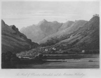 Image of Head of Ulswater, Patterdale, and the Mountain Helvelyn